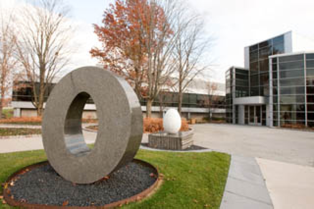 North Campus Research Complex building entrance