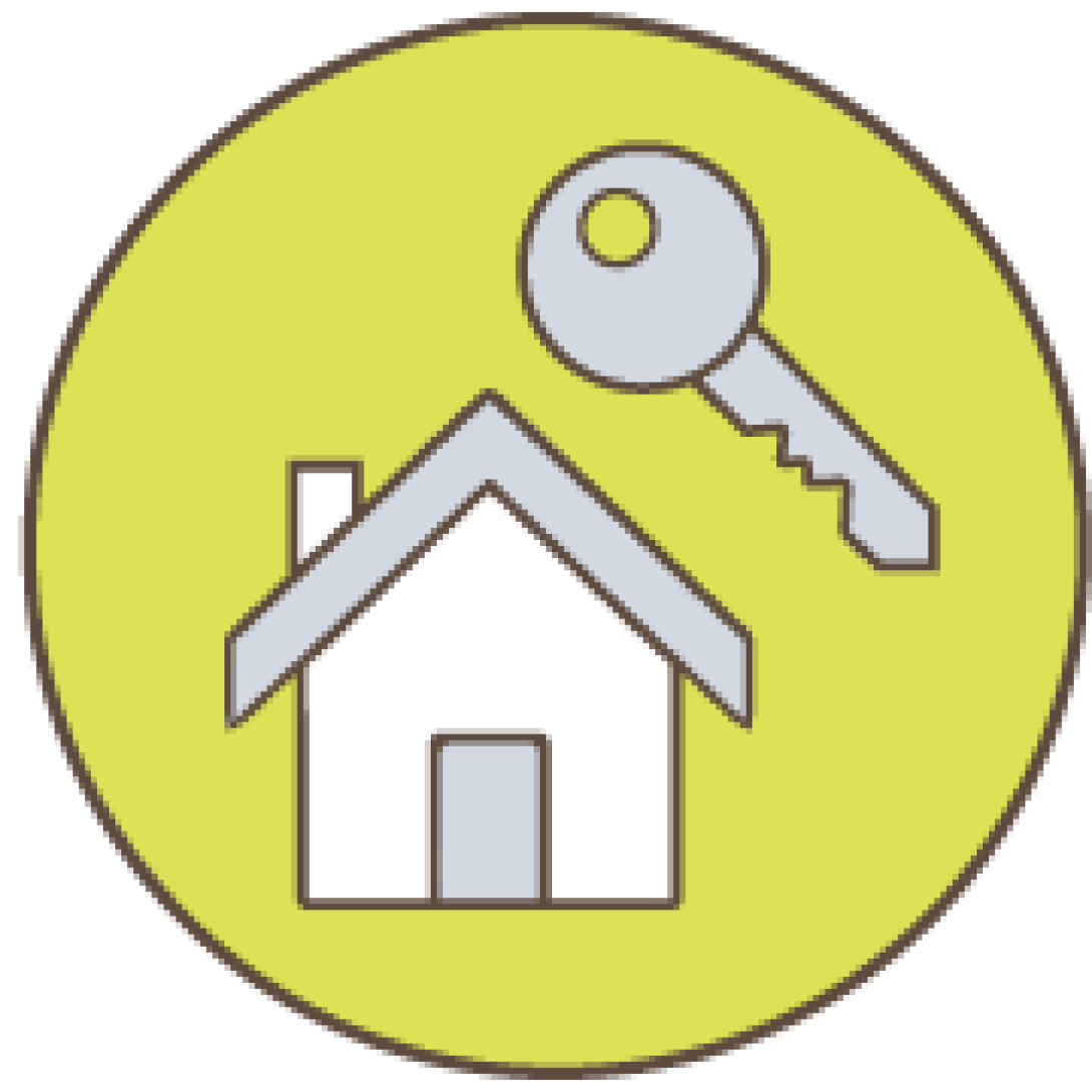 House and key icon